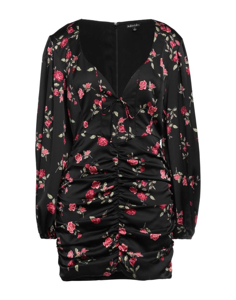 FOR LOVE & LEMONS Mini-kleid Damen Schwarz von FOR LOVE & LEMONS