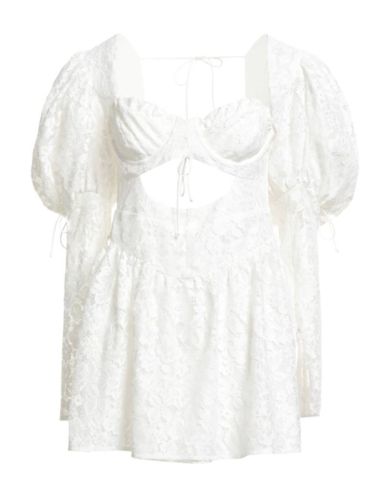 FOR LOVE & LEMONS Mini-kleid Damen Weiß von FOR LOVE & LEMONS