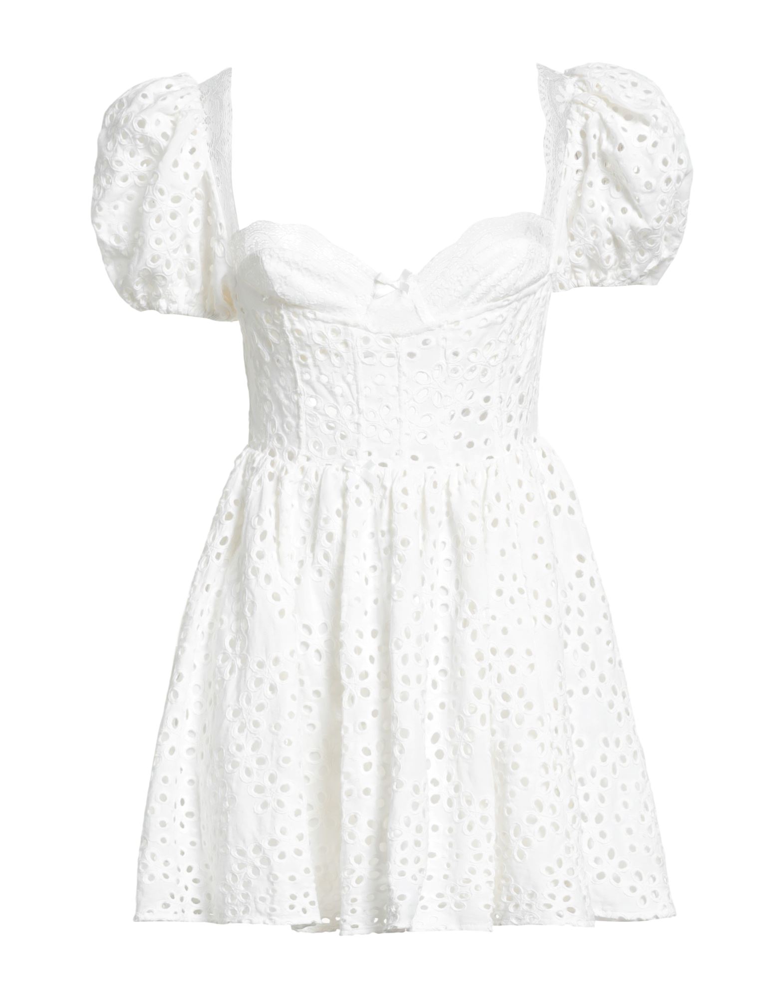 FOR LOVE & LEMONS Mini-kleid Damen Weiß FOR LOVE & LEMONS Mini-kleid Damen Weiß von FOR LOVE & LEMONS
