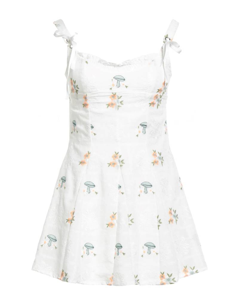 FOR LOVE & LEMONS Mini-kleid Damen Weiß FOR LOVE & LEMONS Mini-kleid Damen Weiß von FOR LOVE & LEMONS