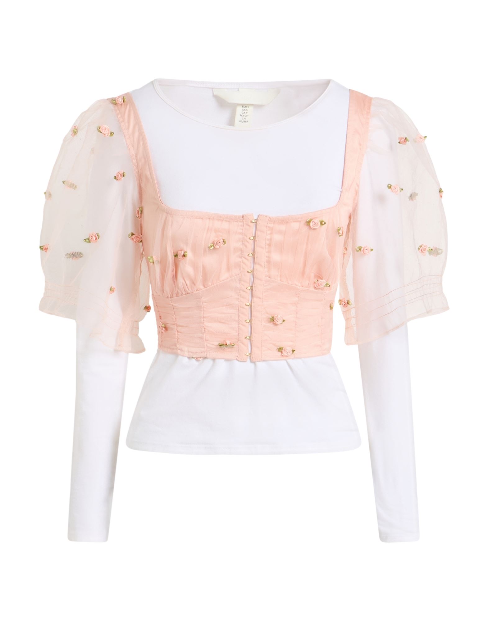 FOR LOVE & LEMONS Top Damen Hellrosa von FOR LOVE & LEMONS