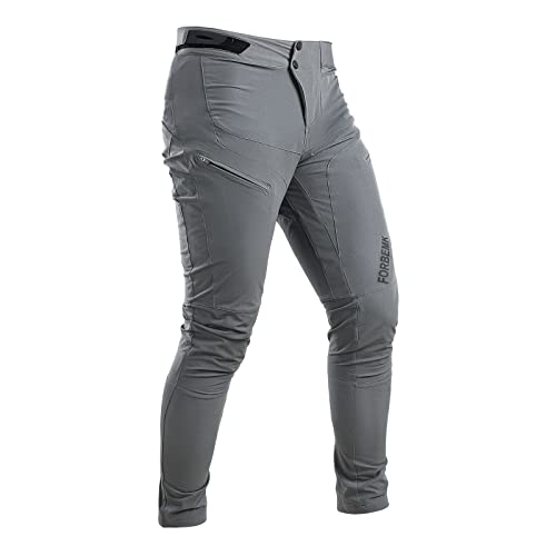 FORBEMK Unisex Kinder Fahrradhose Youth Pants Mountainbike-Hose lang Leicht Atmungsaktiv Wasserabweisend Laufen Mountainbike Outdoor Kid Fahrradhose-Dark Grey-14 von FORBEMK