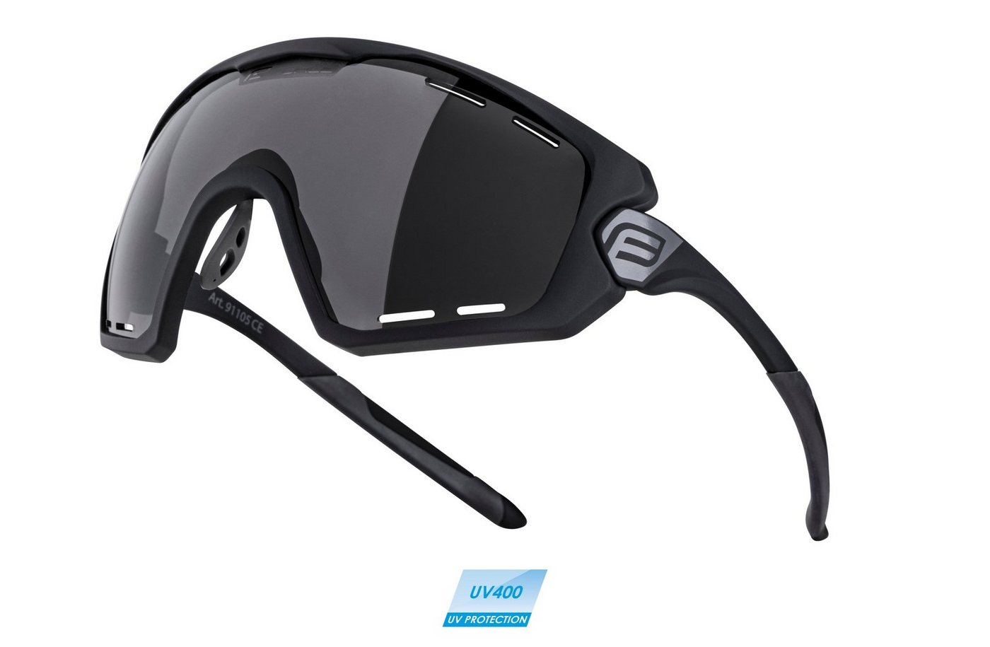 FORCE Fahrradbrille Sonnenbrille FORCE OMBRO PLUS grosser Rahmen von FORCE