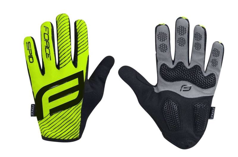 FORCE Fahrradhandschuhe Handschuhe Force MTB SPID 17 fluo * von FORCE