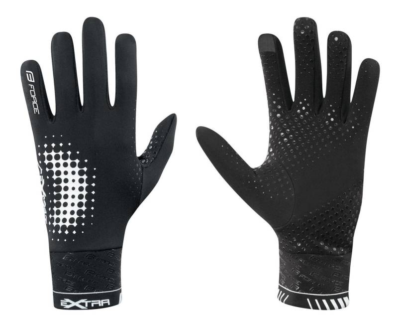FORCE Fahrradhandschuhe Handschuhe FORCE EXTRA +10 °C bis +15 °C von FORCE
