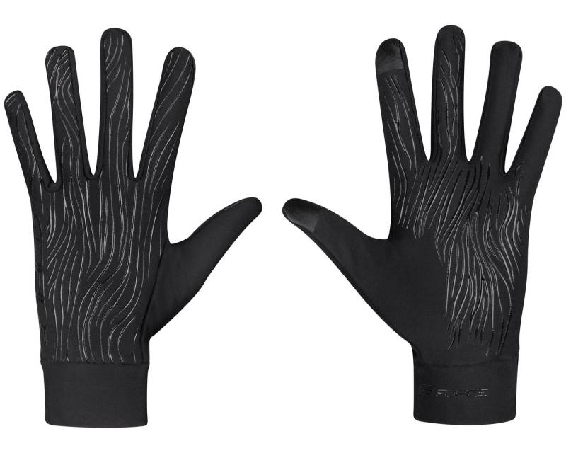 FORCE Fahrradhandschuhe Handschuhe FORCE TIGER schwarz +10 °C und +15 °C von FORCE