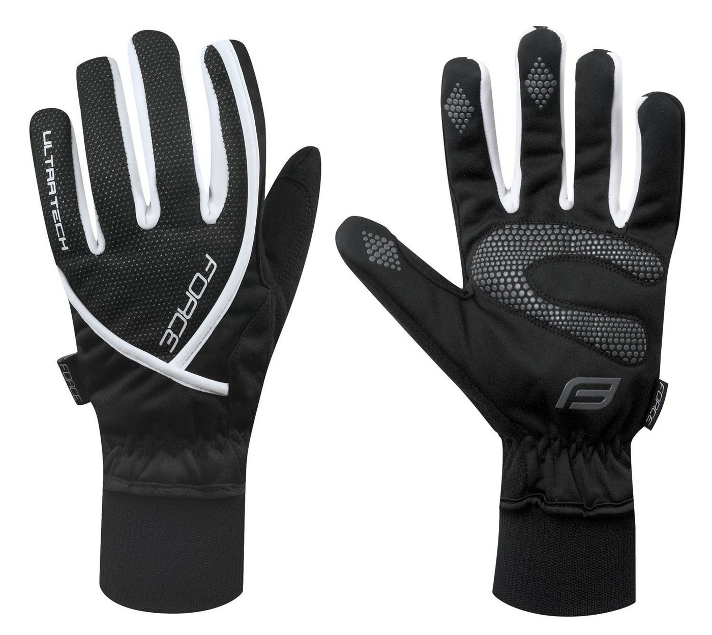 FORCE Fahrradhandschuhe Handschuhe FORCE ULTRA TECH schwarz 0 °C bis +5 °C %%% * FORCE Fahrradhandschuhe Handschuhe FORCE ULTRA TECH schwarz 0 °C bis +5 °C %%% * von FORCE