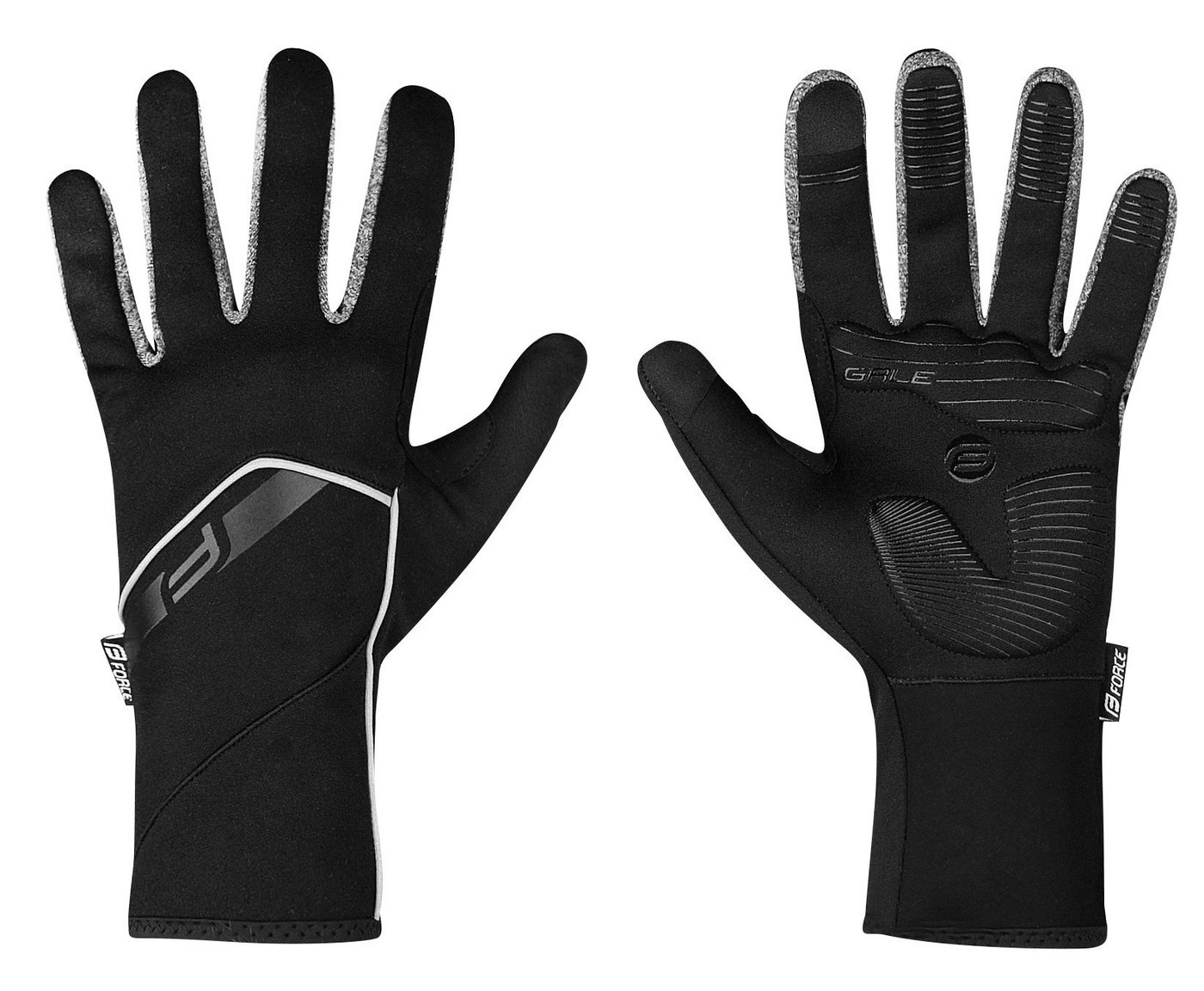 FORCE Fahrradhandschuhe Handschuhe F GALE softshell +5 °C bis +10 °C von FORCE