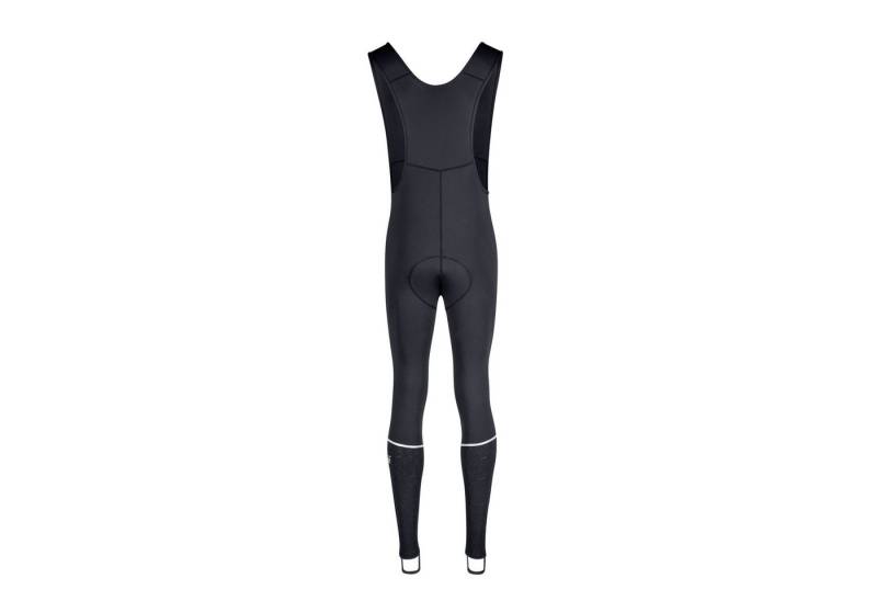 FORCE Fahrradhose Bibtights Rad Hose FORCE MAZE mit Pad schwarz 0 °C bis +10 °C %%% von FORCE