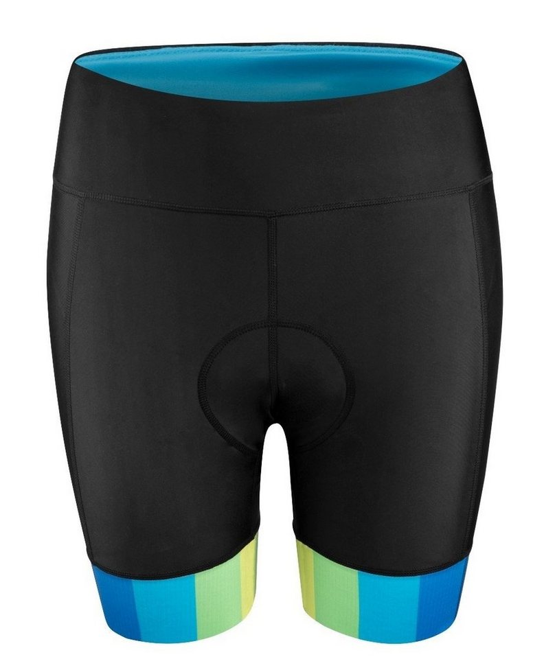 FORCE Fahrradhose Shorts F VICTORY Lady blau-bunt von FORCE