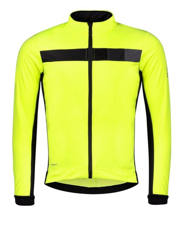 FORCE Fahrradjacke Jacke FORCE FROST softshell fluo-black -5 °C bis +5 °C %%%* von FORCE