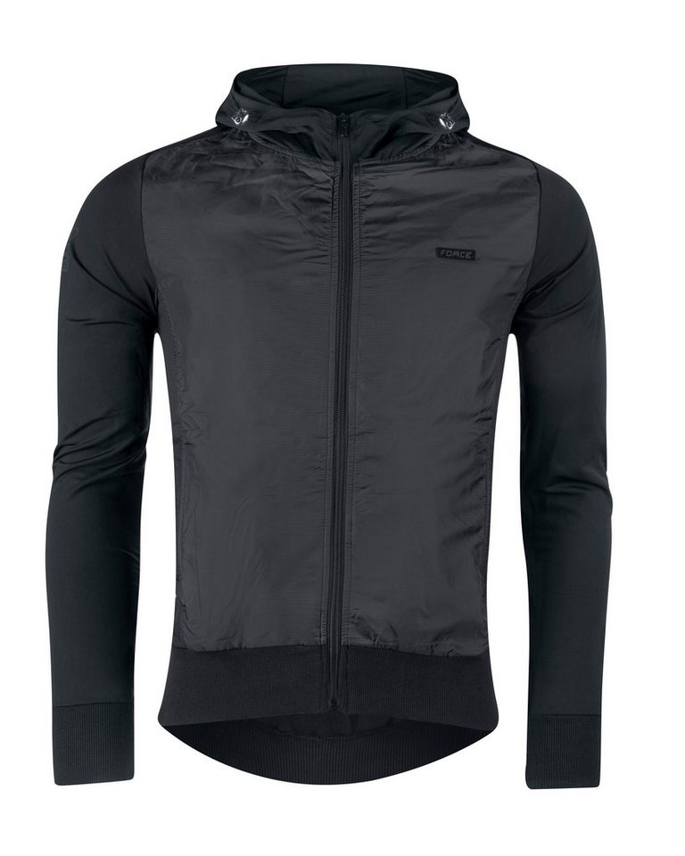FORCE Fahrradjacke Jacke/Sweatshirt F ELEGANT schwarz +10 °C bis +15 °C %%% von FORCE