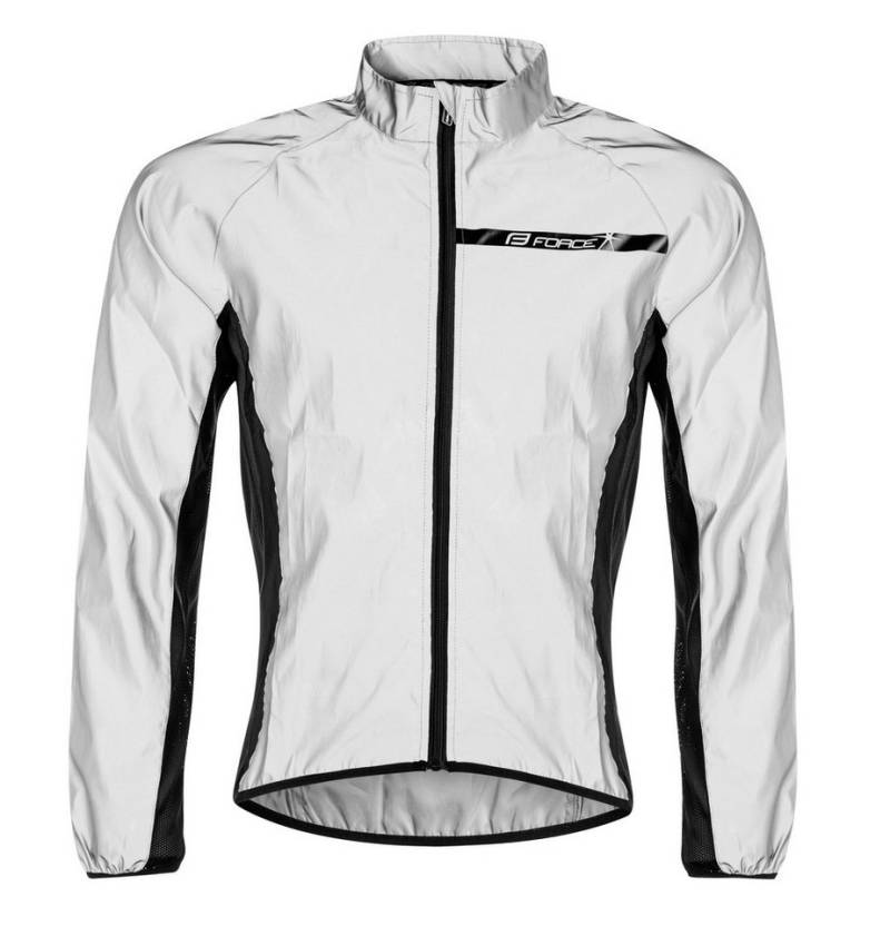 FORCE Fahrradjacke Jacke FORCE FLASH reflective +10 °C bis +15 °C * von FORCE