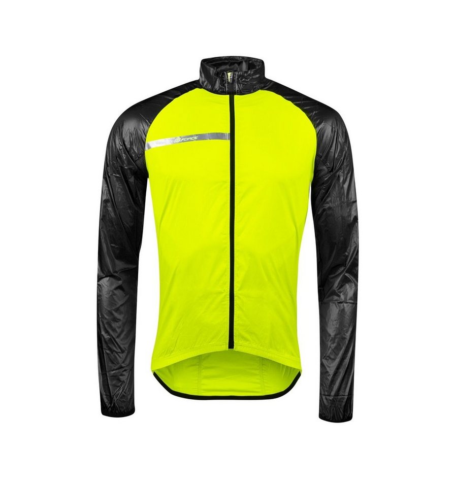 FORCE Fahrradjacke Jacke FORCE WINDPRO KID 128 - 164 fluo-schwarz +10 °C bis +15 °C FORCE Fahrradjacke Jacke FORCE WINDPRO KID 128 - 164 fluo-schwarz +10 °C bis +15 °C von FORCE