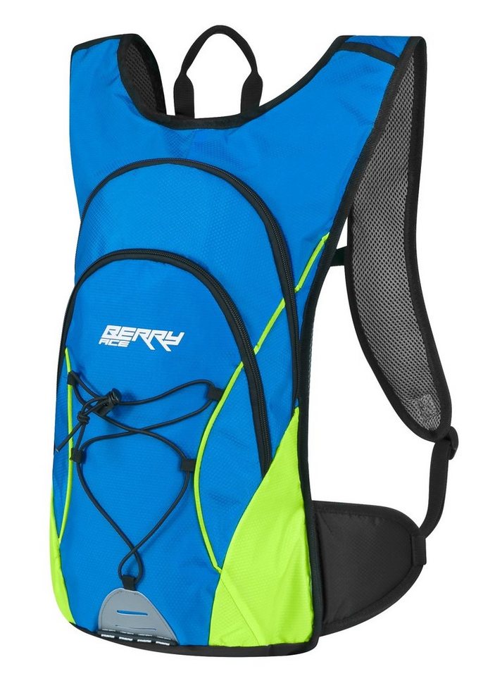 FORCE Fahrradrucksack Rucksack FORCE BERRY ACE 12 l blue-fluo von FORCE