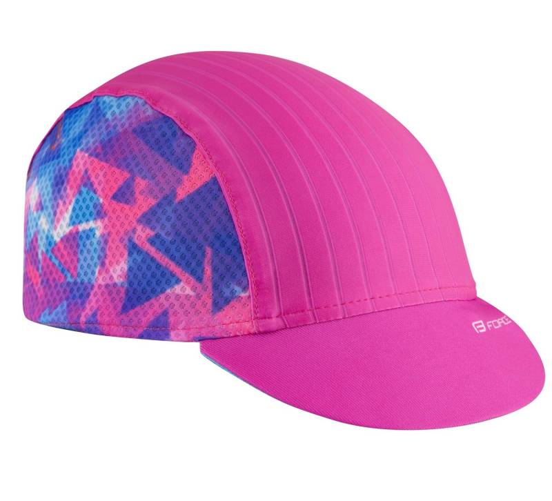 FORCE Fleecemütze cap cycling with visor FORCE CORE pink L-XL von FORCE