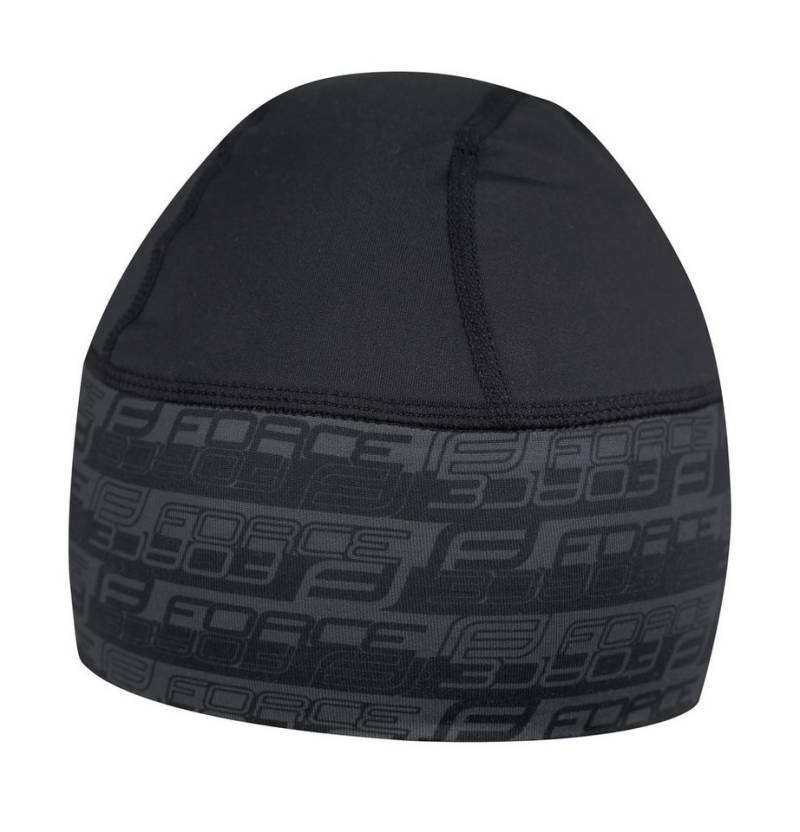 FORCE Fleecemütze hat/cap under helmet FORCE warm lycra black L-XL von FORCE