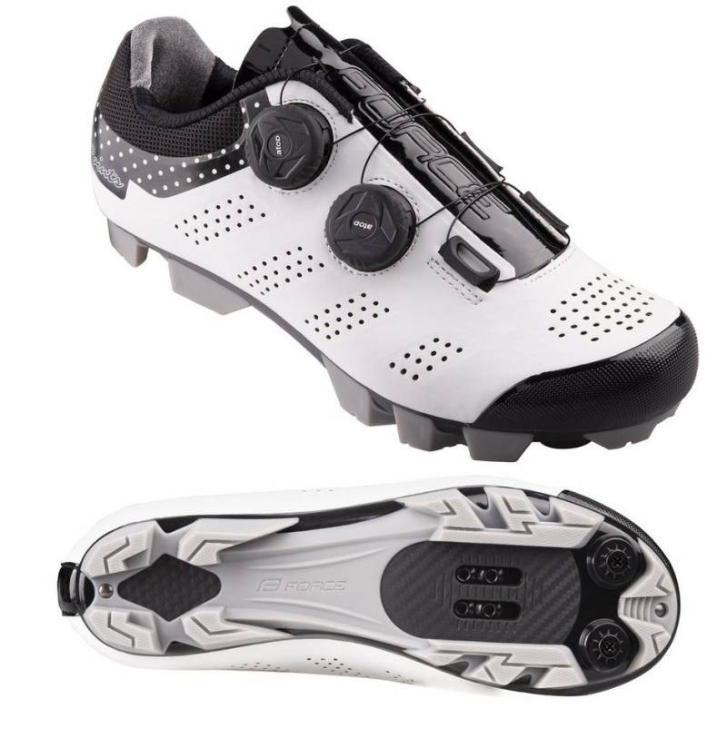 FORCE Force MTB Schuhe POINTS LADY weiss %%% Fahrradschuh von FORCE
