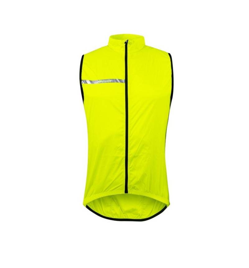 FORCE Funktionsweste Weste FORCE WINDPRO KID fluogelb +20 °C und darüber von FORCE
