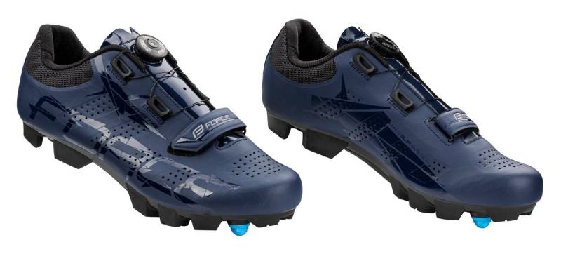 FORCE MTB Schuhe FORCE CRYSTAL blau-violett Fahrradschuh von FORCE