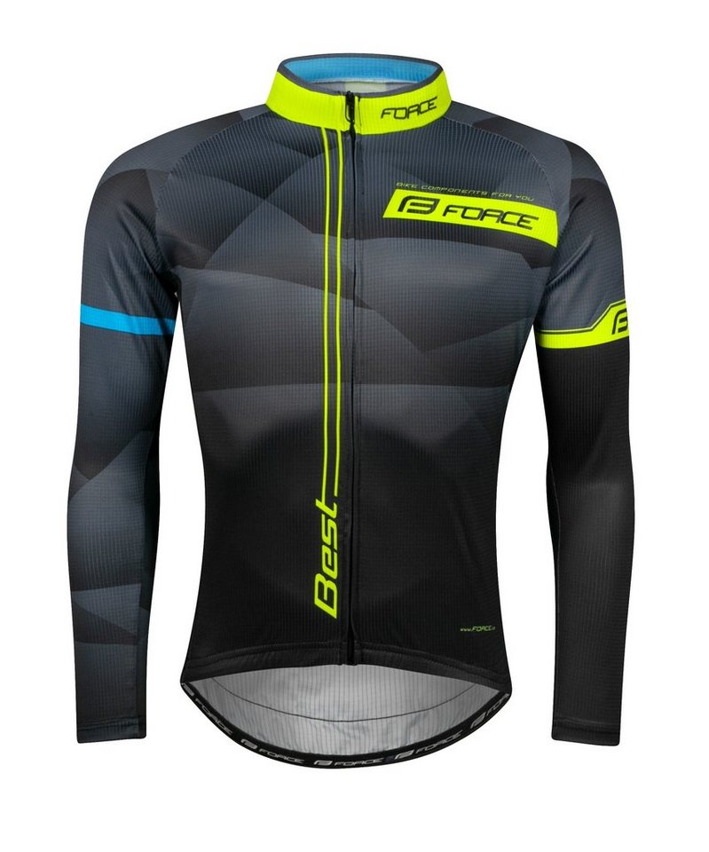 FORCE Radtrikot Jersey FORCE BEST langärmelig FORCE Radtrikot Jersey FORCE BEST langärmelig von FORCE
