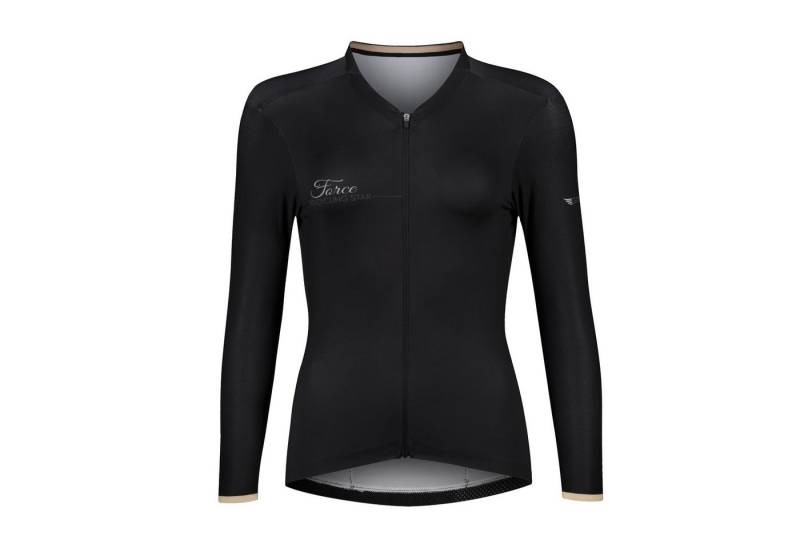 FORCE Radtrikot Jersey FORCE GOLD LADY langärmelig %%% von FORCE