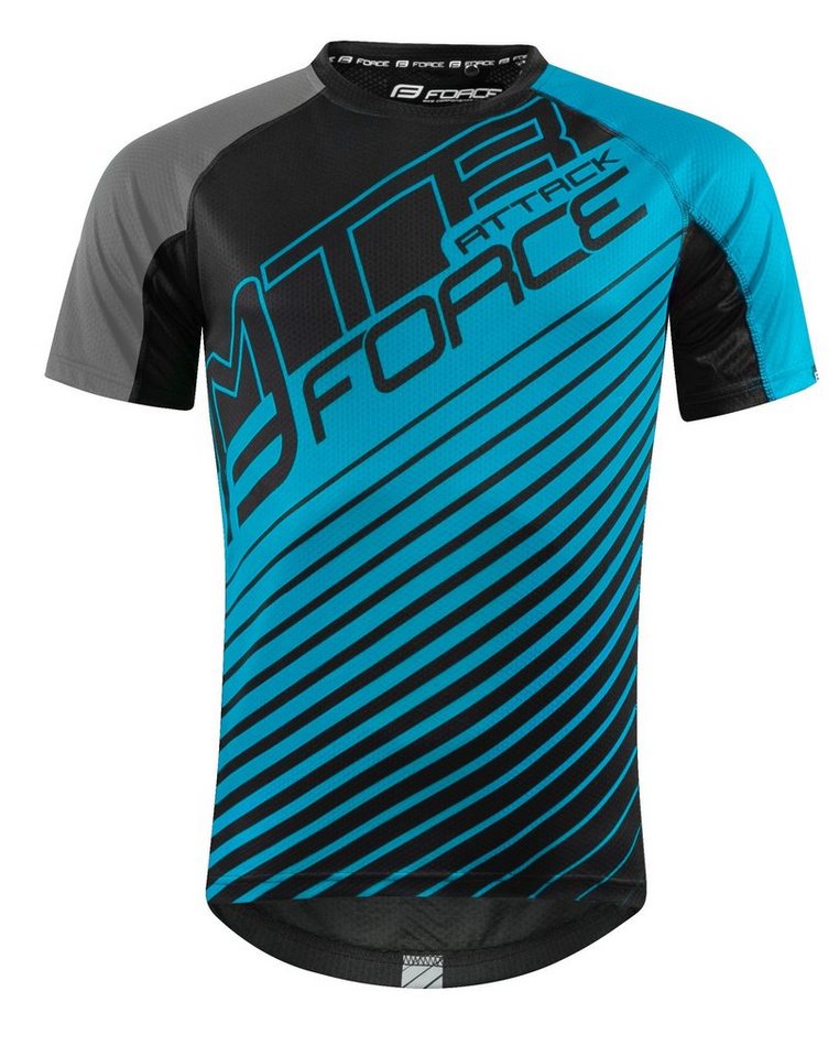 FORCE Radtrikot Jersey FORCE MTB ATTACK kurzärmelig von FORCE