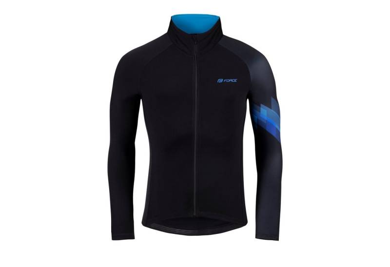 FORCE Radtrikot Jersey FORCE RIDGE Langarm +5 °C bis +15 °C %%% von FORCE