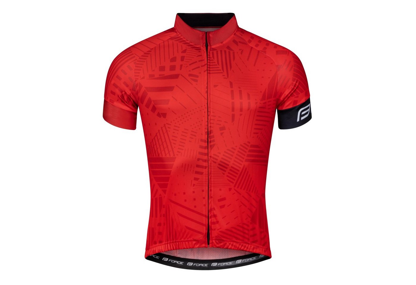 FORCE Radtrikot Jersey FORCE SHARD Kurzarm, Rot von FORCE