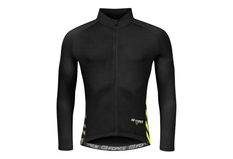 FORCE Radtrikot Jersey FORCE SPIKE Langarm +10 °C to +15 °C von FORCE