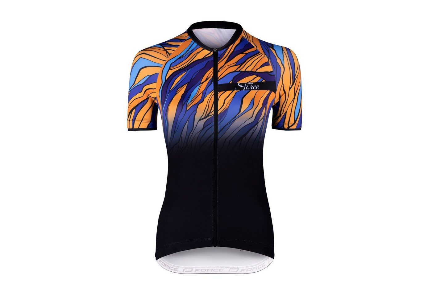FORCE Radtrikot Jersey LIFE kurzarm, Damen, Orange %%% von FORCE