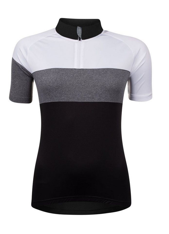 FORCE Radtrikot Jersey Trikot FORCE VIEW grauschwarz-weiß %%% * von FORCE