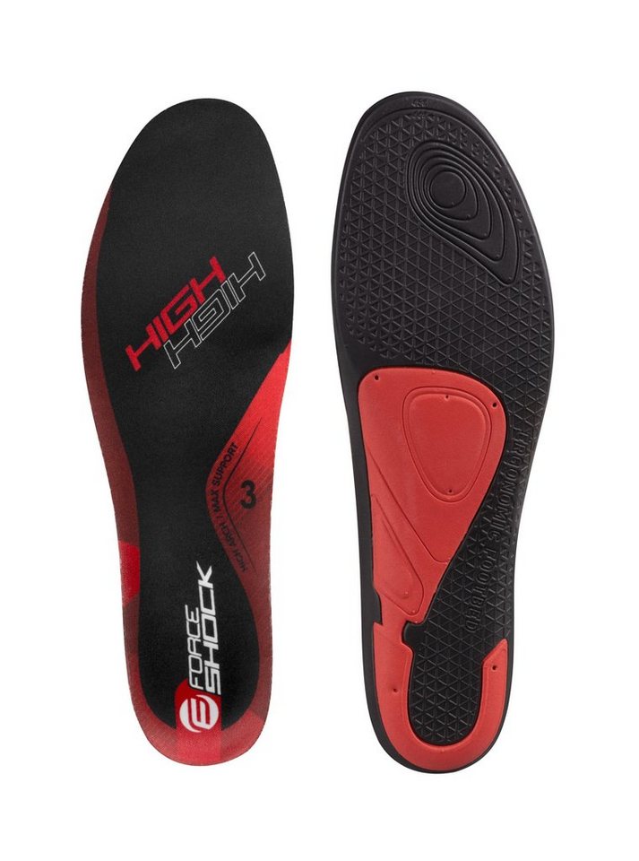FORCE Schuheinlagen FORCE SHOCK HIGH Fahrradschuh von FORCE