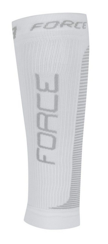 FORCE Sportsocken Waden - Kompressionshülle FORCE weiß-grau L-XL FORCE Sportsocken Waden - Kompressionshülle FORCE weiß-grau L-XL von FORCE