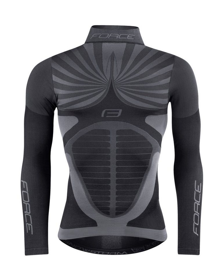 FORCE Funktionsunterhemd Rollkragenpullover/Unterwäsche F SNOWSTORM schwarz von FORCE