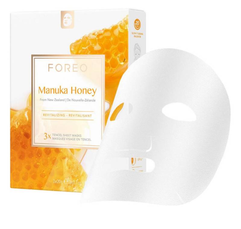FOREO Körperpflegemittel farm to face sheet mask honey von FOREO