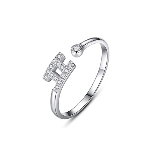 FOREVER QUEEN 12 Sternbild Ringe für Frauen 925 Sterling Silber CZ Cubic Zirkonia Horoskop Sternzeichen Astrologie Verstellbare Ringe von FOREVER QUEEN