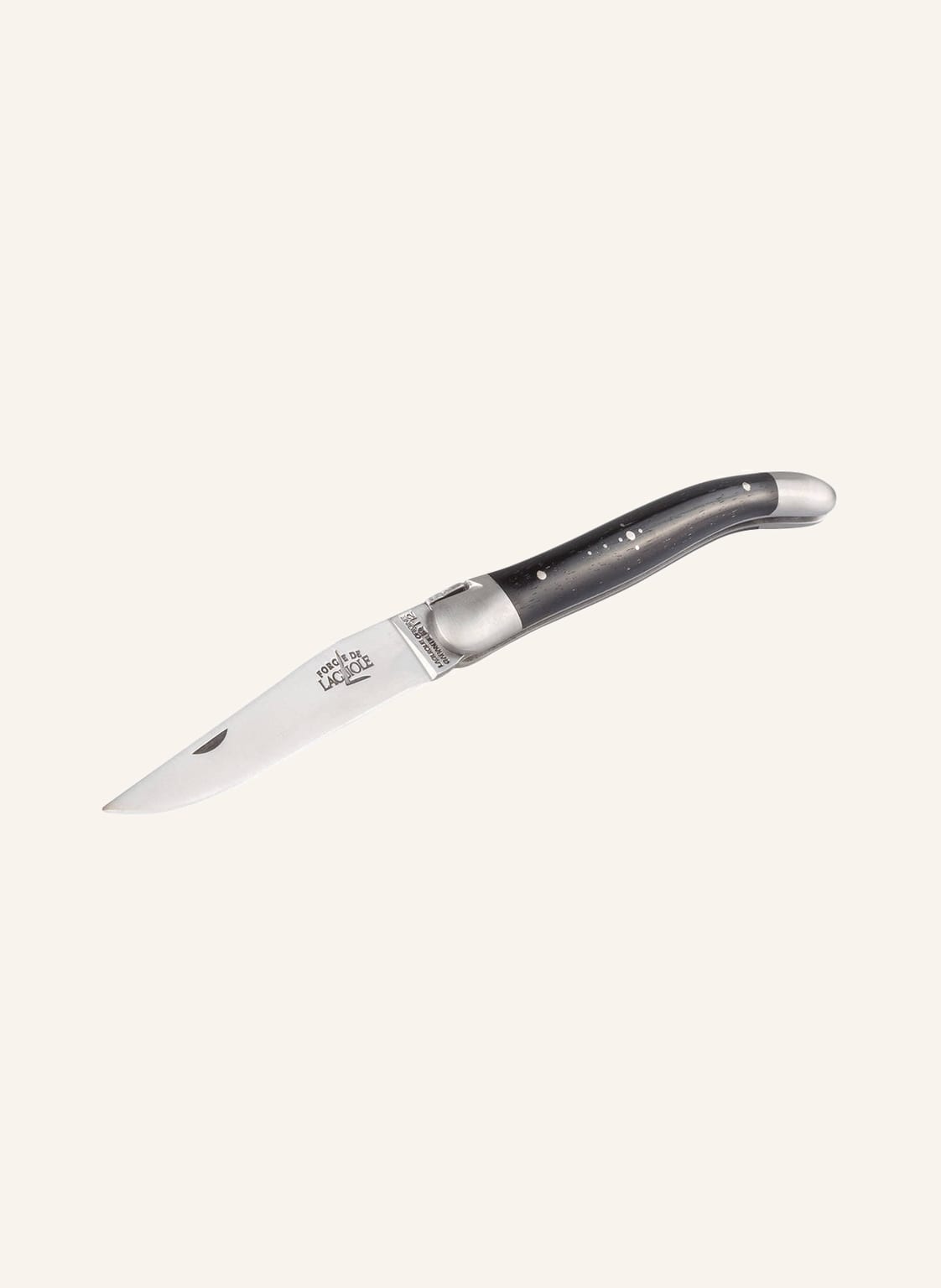 Forge De Laguiole Taschenmesser schwarz Forge De Laguiole Taschenmesser schwarz von FORGE DE LAGUIOLE