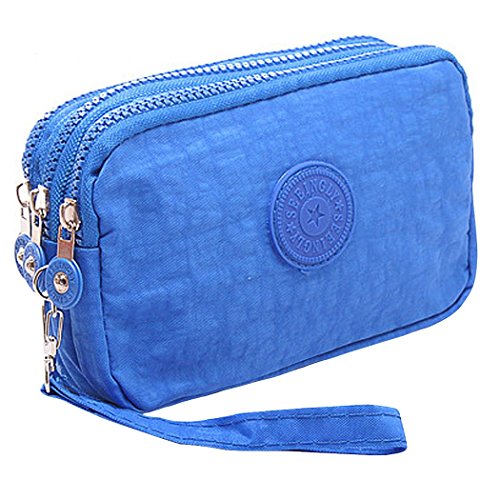 FORLADY Hand Reißverschluss Kosmetiktasche Mode Pailletten Tasche Student Pailletten Federmäppchen Damen Münze Geldbeutel von FORLADY