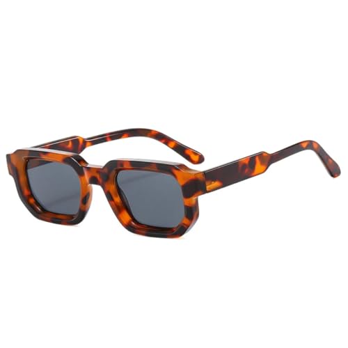 FORLUZ Beliebte Mode Damen Blue Tea Sonnenbrille Shades UV400 (Leopardengrau) von FORLUZ