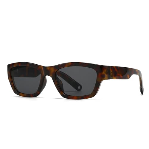 FORLUZ Beliebte Mode Herren Sonnenbrillen Damen Farbverlauf UV400 (Leopardengrau) von FORLUZ