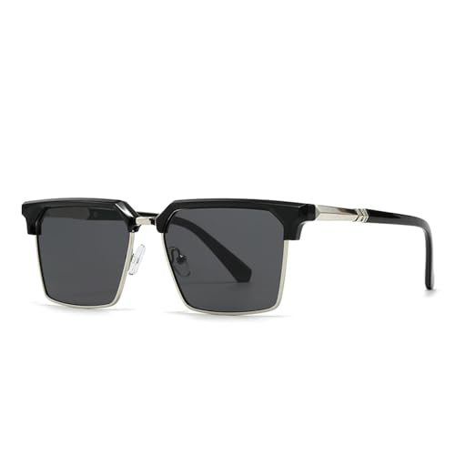 FORLUZ Beliebte Sonnenbrillen für Männer Straßenfotografie Beliebtes Modell Sonnenbrille (schwarz) von FORLUZ