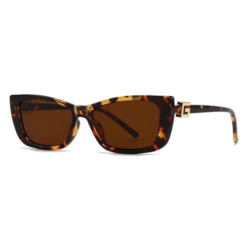 FORLUZ Cat Eye Style Modern Charm Fashion Sonnenbrille für Damen (MULTI) von FORLUZ