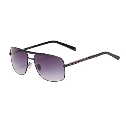 FORLUZ Klassische Sonnenbrille Herren Luxus Vintage Herren Sonnenbrillen Frühlingsbrillen (Schwarz) von FORLUZ