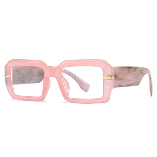 FORLUZ Moderne Sonnenbrille mit Retro-Rahmen und verspiegelter Straßenfotografie (LILA) von FORLUZ