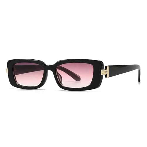 FORLUZ Moderne schmale kleine Retro-Sonnenbrille (Pink) von FORLUZ