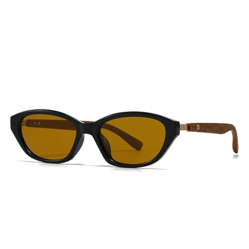 FORLUZ Sonnenbrillen Herren Sonnenbrillen mit rundem Rahmen Damen Sonnenbrillen (Ingwer) von FORLUZ