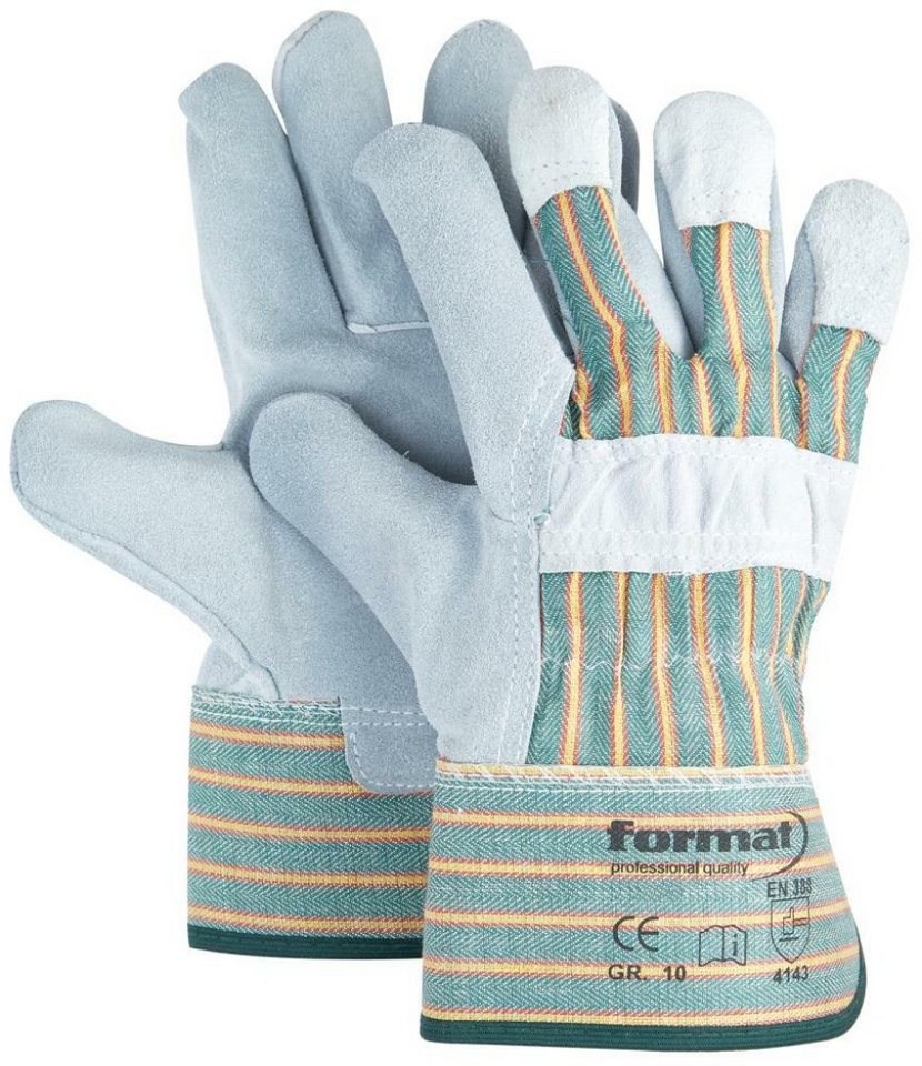FORMAT Arbeitshandschuhe 12 Paar FORMAT Rindspaltlederhandschuh Gr.9 Arbeitshandschuh FORMAT Arbeitshandschuhe 12 Paar FORMAT Rindspaltlederhandschuh Gr.9 Arbeitshandschuh von FORMAT