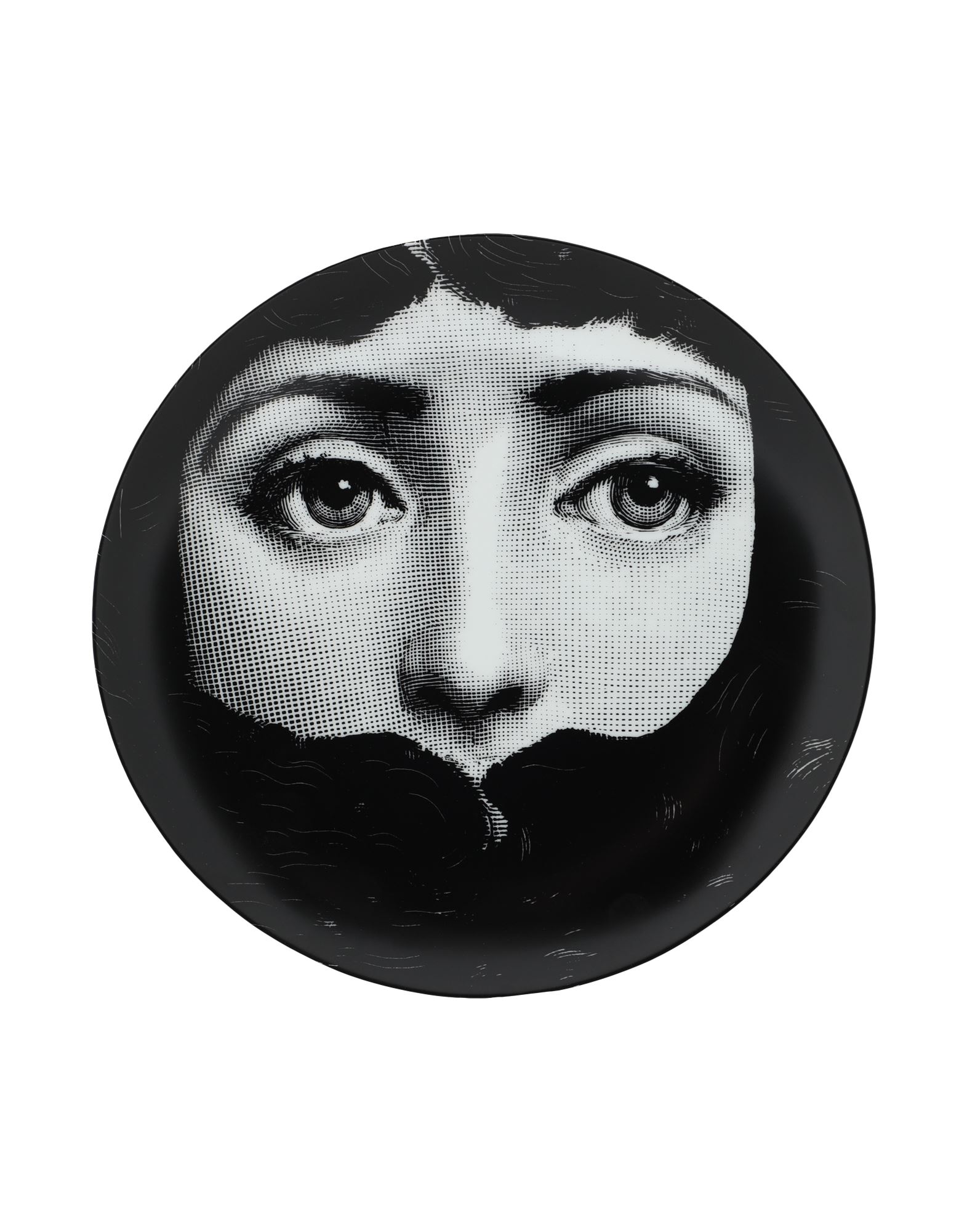 FORNASETTI Dekoteller Unisex Weiß von FORNASETTI