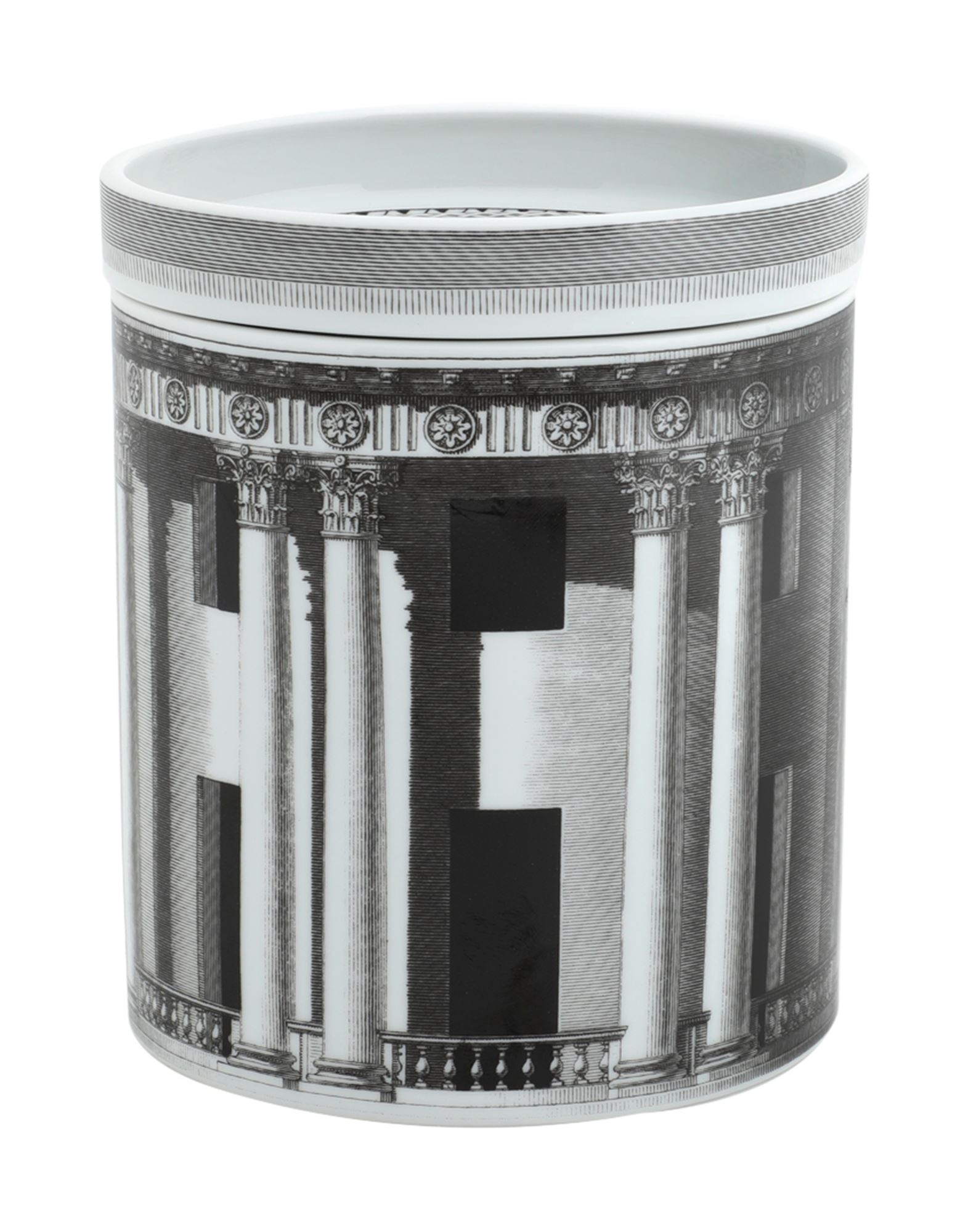 FORNASETTI Kerze Unisex Schwarz von FORNASETTI